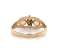 10k Yellow Gold Victorian Opal and Seed Pearl Ring (#J5517)