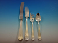 Etruscan by Gorham Sterling Silver Flatware Set Service 75 pcs Dinner B Monogram