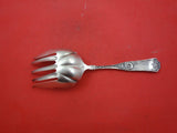 Tudor by Knowles Sterling Silver Vegetable Serving Fork GW brite-cut 9 1/4"