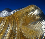 Egidio Broggi Milano Italian Sterling Silver Clam Shell GW Interior Lrg (#5137)