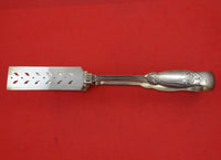 Italian by Tiffany and Co Sterling Silver Asparagus Tongs Pierced 10 1/2"