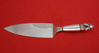 Acorn by Georg Jensen Sterling Silver Pie Server HH AS Hand Hammered 10 1/2"