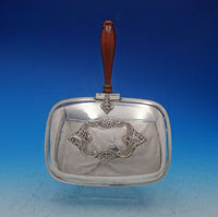 Grande Baroque by Wallace Silverplate Bed Warmer with Wood Handle Rare (#4718)