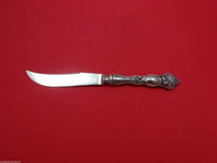 Fiorito by Shiebler Sterling Silver Fruit Knife with Silverplate Blade 6 5/8"
