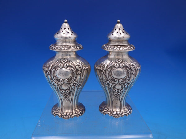 Chantilly Grand by Gorham Sterling Silver Salt & Pepper Shakers A604 (#7343)