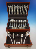 Du Maurier by Oneida Sterling Silver Flatware Set for 12 Service 89 pieces