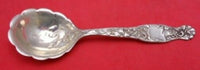 Heraldic by Whiting Sterling Silver Sugar Spoon Shell with Design In Bowl 5 7/8"