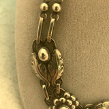 Georg Jensen #1 Flower Leaf .830 Silver Necklace (#J5305)