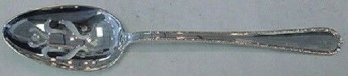 Pine Tree By International Sterling Silver Serving Spoon Pierced Fancy 8 1/2"