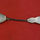 Unknown Henry Hebbard Sterling Silver Fish Server 1860 Twist Bright cut 11 3/8"
