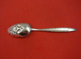 Lace Point by Lunt Sterling Silver Berry Spoon with Fruit in Bowl 8 7/8" Serving