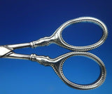 Foster and Bailey Sterling Silver Embroidery Scissors 4" (#6557)