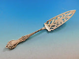 Majestic by Alvin Sterling Silver Jelly Cake Server with Orchid on Blade 8 1/2"