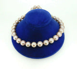 Huge 10-13mm Freshwater Pink Pearl Necklace (#J5091)