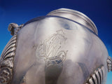 French Sterling Silver Egyptian Revival Style Sugar Bowl With Lion Feet (#4599)