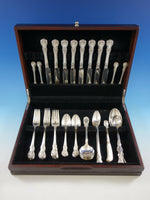 Old Master by Towle Sterling Silver Flatware Set for 8 Service 59 Pieces L Mono