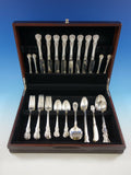 Old Master by Towle Sterling Silver Flatware Set for 8 Service 59 Pieces L Mono