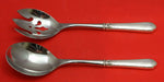 Nellie Custis by Lunt Sterling Silver Salad Serving Set 2pc HHWS  Custom Made