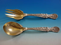 Dolphin by Tiffany & Co. Sterling Silver Salad Set with Salad Bowl Rare (#1935)