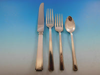 Modern Classic by Lunt Sterling Silver Flatware Set for 8 Service 52 pieces