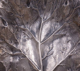 Buccellati Gianmaria Italian Sterling Silver Dish Oak Leaf Form 14.55ozt (#7028)