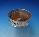 Beaded by Royal Castle Sheffield Silverplate Champagne Coaster Pair (#5860)