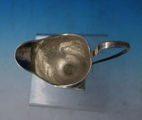 JA English Sterling Silver Cream Pitcher Bright-Cut with Wreath (#5451)