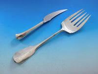 Smithsonian by Kirk Sterling Silver Flatware Set For 8 Service 45 Pieces Dinner