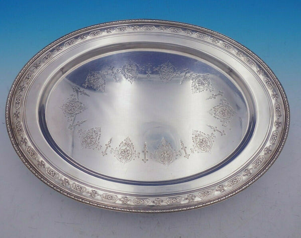 Louis XIV by Towle Sterling Silver Demitasse Tea Tray #98166 37.7ozt. (#4555)