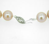 Huge 10-13mm Freshwater Pink Pearl Necklace (#J5091)