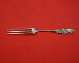 Sterling Silver Strawberry Fork with Corn Motif Handle 4 7/8" Silverware