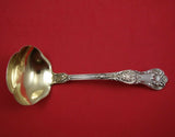 King George by Gorham Sterling Silver Gravy Ladle Goldwashed 7 1/8" Serving