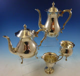 Jack Shepard by Fisher Sterling Silver Tea Set 4pc #2367 (#2414)