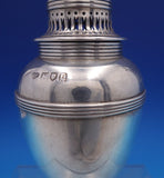 C and S Co English Estate Sterling Silver Muffineer Square Base Fancy (#7283)