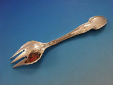 Broom Corn by Tiffany & Co. Sterling Silver Salad Fork 3-tine Ruffled 6 3/4"