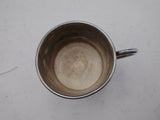 Mexican Sterling Silver Baby Cup Plain and Simple Design (#4510)