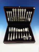 Renaissance by Dominick & Haff Sterling Silver Flatware Set Service 44 Pcs