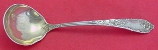 Romaine by Reed & Barton Sterling Silver Sauce Ladle Gold Washed 5 3/4"