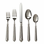 Spirale by Ricci Stainless Flatware Tableware Set Service for 12 New 65 Pcs
