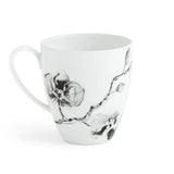 Michael Aram Black Orchid Porcelain Mug Floral SET OF 2 - 314002