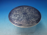 F.H. English Sterling Silver Trivet 7 1/2" Diameter Vintage (#6020)