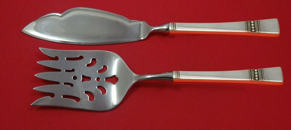 Diadem by Reed and Barton  Sterling Silver Fish Serving Set 2 Piece Custom HHWS