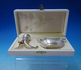 Viking by David Anderson Sterling Silver Salt Dip Pepper Set 3pc Ship (#5802)