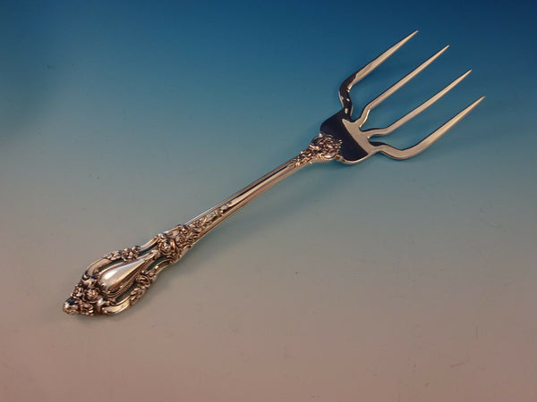 Eloquence by Lunt Sterling Silver BBQ Serving Fork 7 3/4" Custom Made