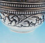 Gorham Sterling Silver String Holder Fancy Pierced w/ Leaves Antique #20 (#3519)