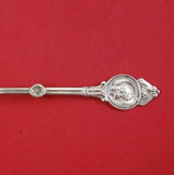 Medallion by Schulz and Fischer Coin Silver Teaspoon 5 7/8" Flatware Silverware