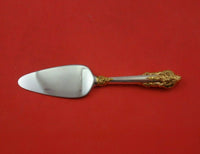 Grande Baroque Gold Accents by Wallace Sterling Silver Cheese Server Orig 6 1/2"