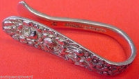 Tara by Reed and Barton Sterling Silver Napkin Clip Custom Made To Order 2 1/4"