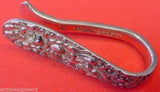 Tara by Reed and Barton Sterling Silver Napkin Clip Custom Made To Order 2 1/4"