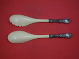 Francis I By Reed and Barton Sterling Salad Serving Set  rare 11 3/4"